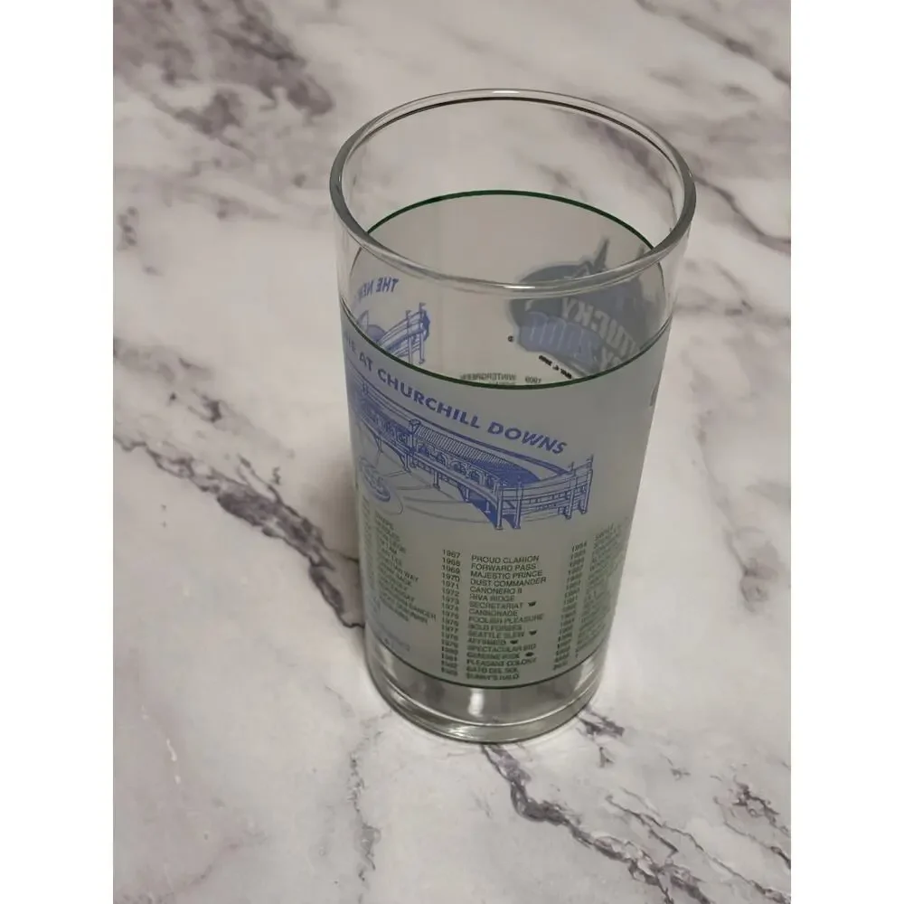 2000 Kentucky Derby Official 126 Churchill Downs Vintage Julep Glass Louisville